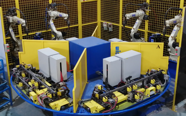 自動焊接機(jī)械手臂